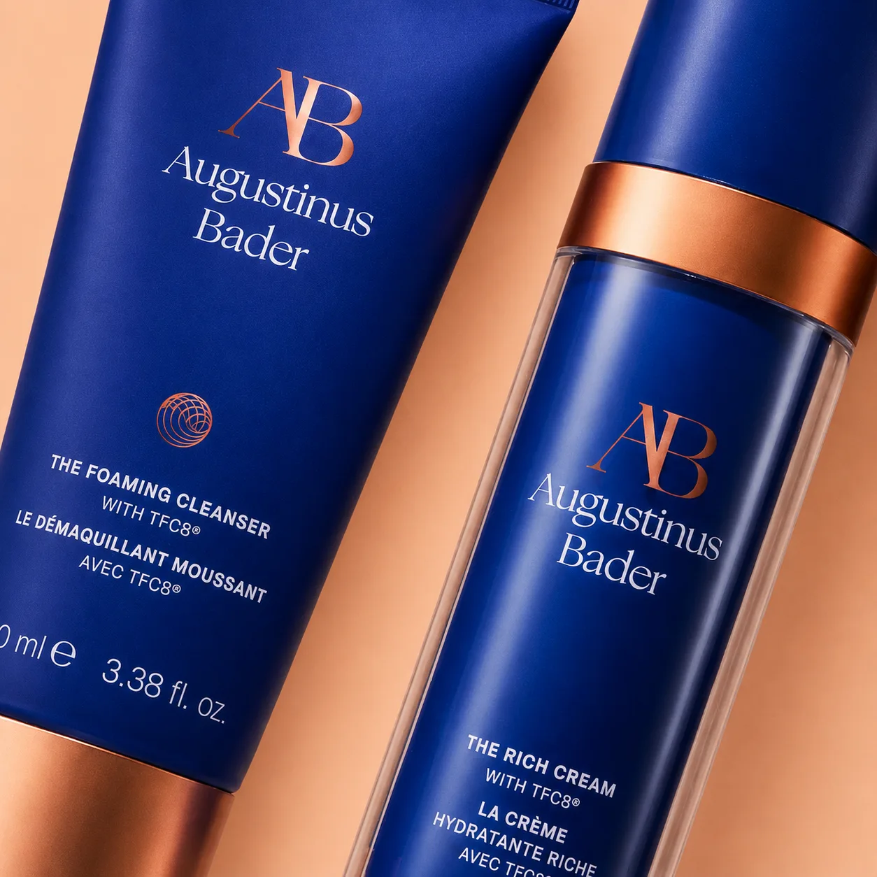 Augustinus Bader Cleansing Balm and Rich Cream still