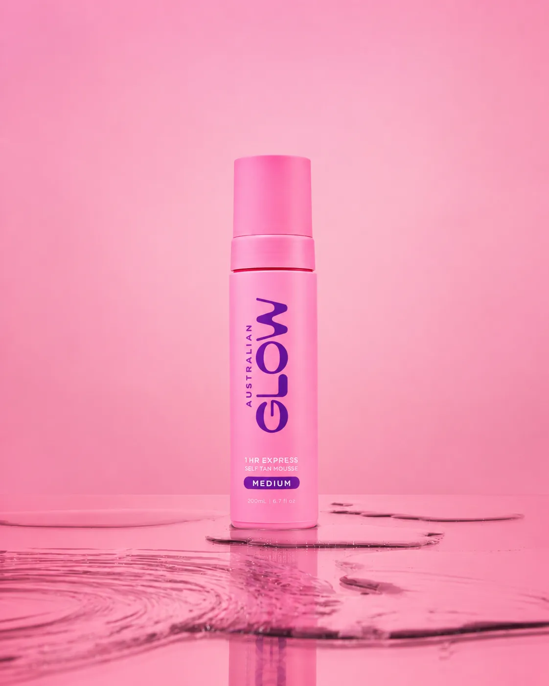 Australian Glow Self Tan Water, GLOW's #1 clear self-tan pick for Australia 2026