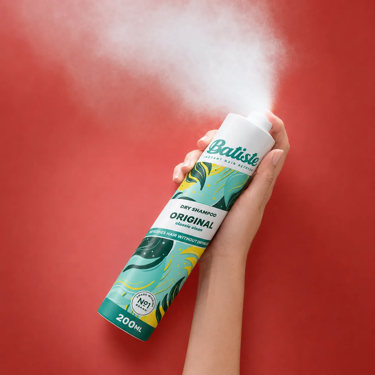 Batiste hair editorial, dry shampoo campaign