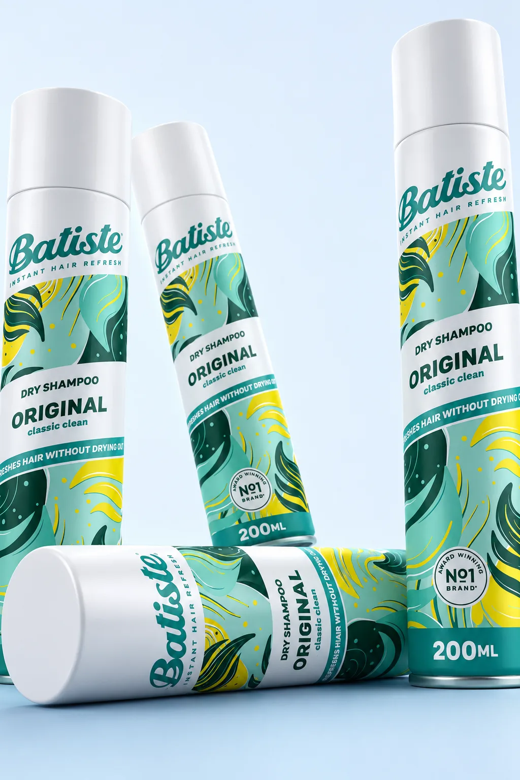 Batiste Cherry Dry Shampoo, vanilla-cherry-amber scent variant