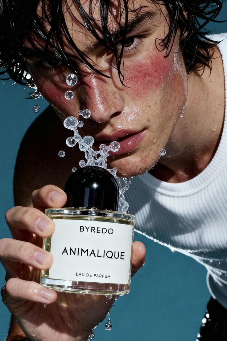 Byredo Animalique portrait, fragrance editorial direction.