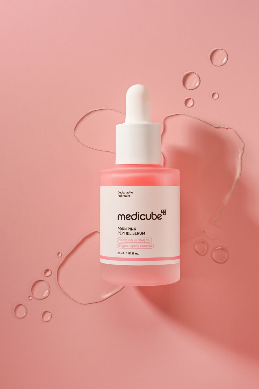 Medicube range still, Korean dermatology house portrait