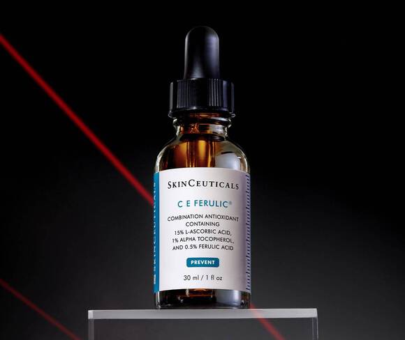 SkinCeuticals C E Ferulic editorial, red lasers
