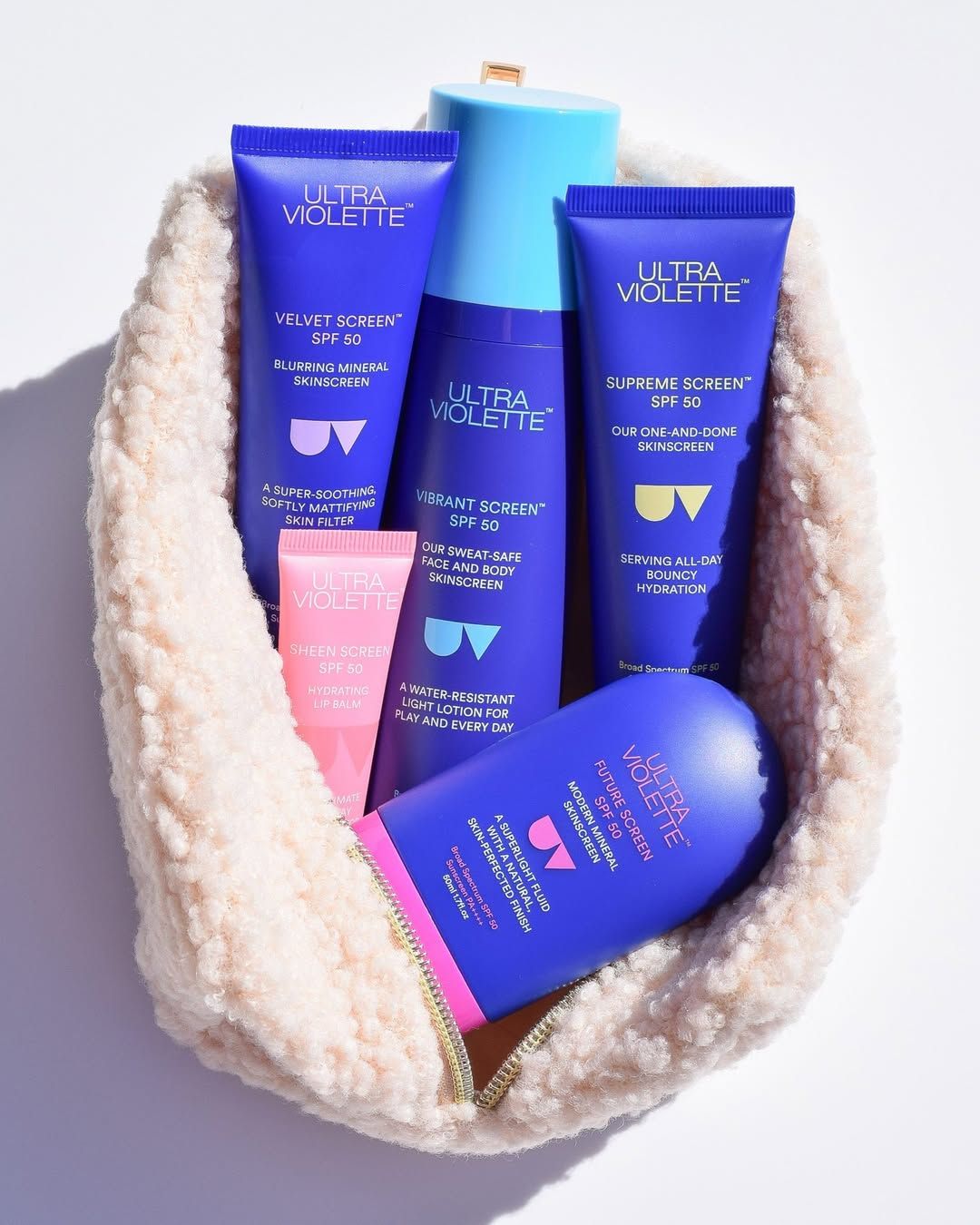 Ultra Violette campaign portrait, luminous SPF on skin
